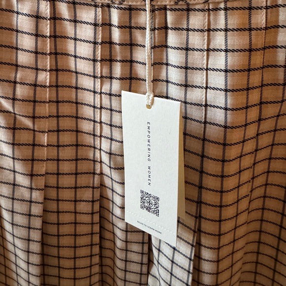 TORY BURCH PLEATED PRINTED TENNIS SKIRT - Picture 4 of 9